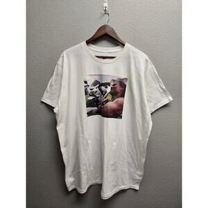 Earl the Pearl Shirt White Graphic Picture Tee Motorcycle Streetwear XXL